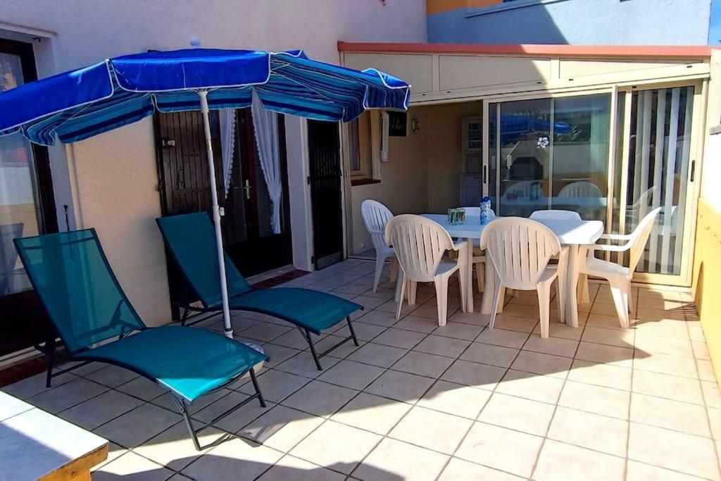 לה ברקרה 2Min A Pied De La Plage Grande Terrasse מראה חיצוני תמונה